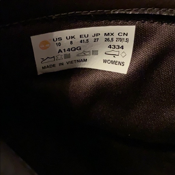 Authentic Used Timberland Glancy Boot Size 10 - Picture 9 of 15